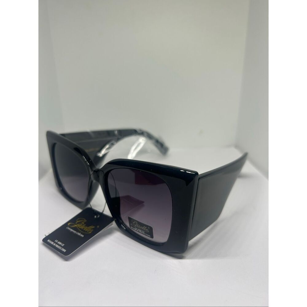 Giselle Contemporary Collection Oversized Cat Eye Sunglasses – UV400 Protection